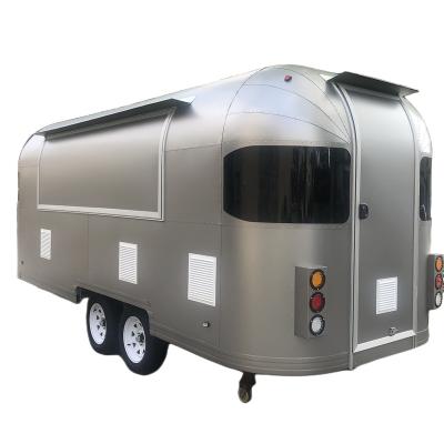 China Winery Food truck store American standard fryer mobile food trailer pizza hot dog customized food truck with full kitchen for sale