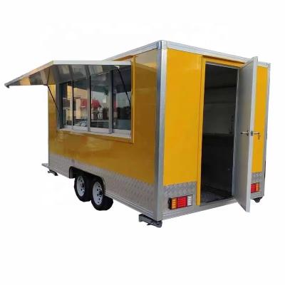 China Vegetable processing plant Mobile fast food kitchen food trailer for sale in Dallas and complete kitchen for sale