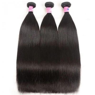 China Wholesale Silky Straight Wave Bundle Virgin Hair, Raw Virgin Brazilian Cuticle Aligned Hair, Raw Brazilian Hair Weave Bundles for sale