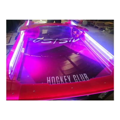 China Universal Coin Operated Hockey Table Air Hockey Electric Air Hockey Match Machine L1900*W1900*H950mm for sale