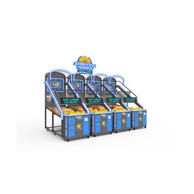 China Indoor Center Arcade Basketball Arcade Game Automatic Electronic Basketball Coin Operated Game Machine for sale