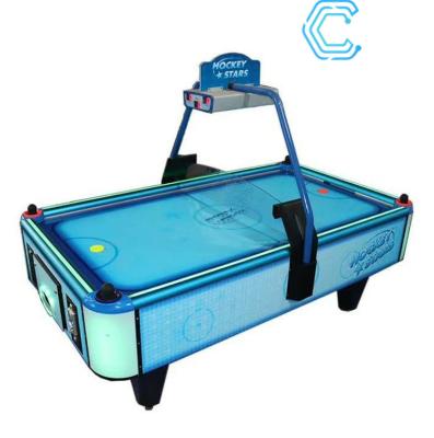 China 2021 Amusement Park Hot Sale Air Hockey Table Entertainment Coin Operated Arcade Electronic Desktop Hockey Game Machine en venta