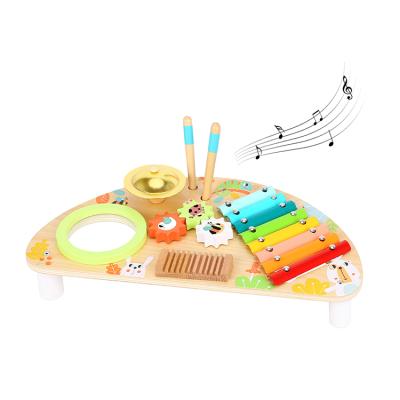 China Wholesale colorful/safe/environmental musical center wooden toy of 2021 new musical instruments for the child for sale