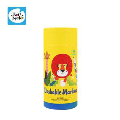 China office & 12 Colors School Super Tips Washable Markers Bulk For Toddlers Kids Non Toxic for sale