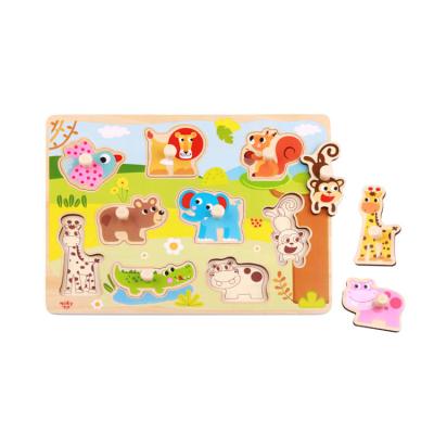 China Colorful/Safe/Environmental Wooden Play Animal Puzzle Other Educational Toys for sale