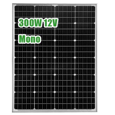 China Dual 300W 12V connector solar panel trailer camper solar control panel de corta de corriente portable automotriz light weight CA611-SL for sale