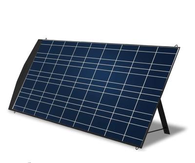 China High-Transmittance and Low Reflection 200W 18V Portable Solar Panel for RV Laptops Solar Generator Van Camping Off Grid CA123-SL for sale