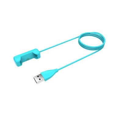 China Smart Watch USB Cable Cord Charging Charger with Reset Button Cradle Dock Adapter for Fitbit Cable 2 Fitness Tracker Wristband Smart Watch for sale