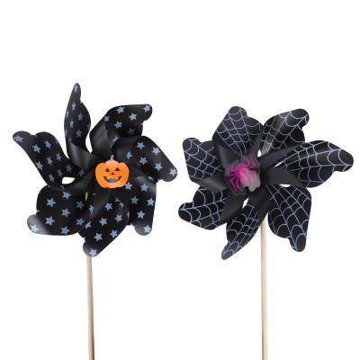 China Cheap PP+Wood Poles Contemporary Style Wholesale Halloween Windmills Suns for sale