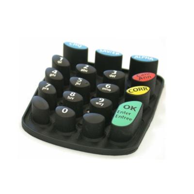 China Silicone Keypad Silicone Button LSR Rubber Numeric Keypad Mold Computer-Custom Liquid Computer Remote Control Keyboard Keypad for sale