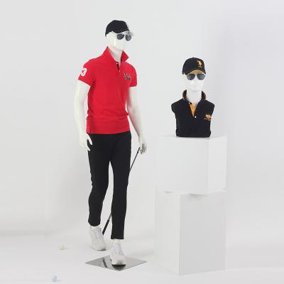 China Other Full Body Fashion Male Mannequin Golf Standing Sports Mannequin for sale