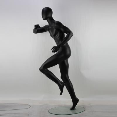 China Other Wholesale Egg Head Full Body Male Sports Running Mannequin Body Men Window Display for sale