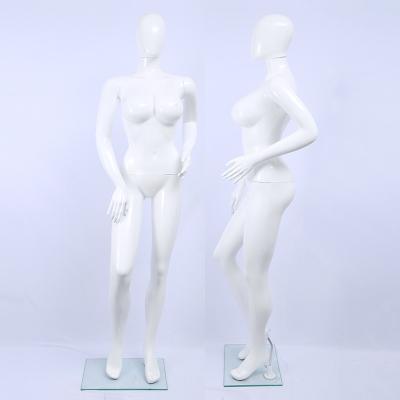 China Wholesale High Quality Plastic Mannequin Large Size Bust And Hip Female Mannequin for sale