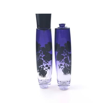 China Personal Care Ermay EP273 80ml Beautiful Flower Glass Perfume Bottle for sale