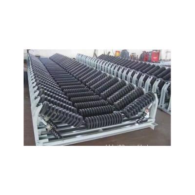 China Conveyor Pads China Manufacturer Equipment Parts Steel Rack Belt Conveyor Idler Support for sale