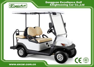 Cina Golf Car elettrica a batteria al litio 48V EXCAR A1S2+2 bianca in vendita