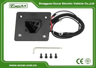 China Golf Cart Parts 48V Charger Receptacle for EZGO RXV 48v Charging Socket with Cables 602529 for sale
