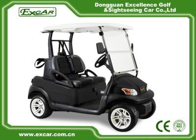 Cina Chiave unica di U.S.A. delle automobili di golf di Seat EXCAR del nero di EXCAR per 2 persone/batteria Trojan in vendita