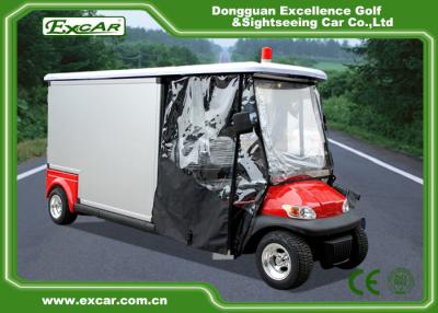 China 2 van de de Ziekenwagenauto 3.7KW 48V van Seater de Elektrische Trojan Batterij met Ladingsdoos Te koop