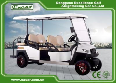 Cina i carretti di golf elettrici di Seat della ruota 6 di 48V EXCAR 4 con CE hanno certificato l'automobile del carrozzino del golf in vendita