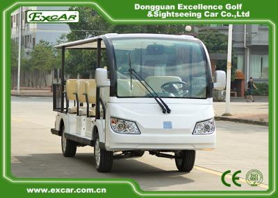 China EXCAR witte 72V 11 Elektrische het Sightseeingsauto van Seater met Opslagmand Te koop