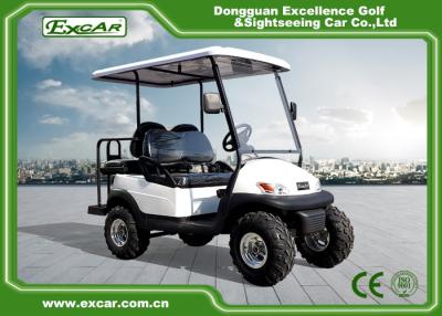 중국 EXCAR 48V 2 Seater 전기 난조 골프 카트 지적인 내장된 충전기 판매용