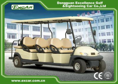 China 48V 3.7KW 8 Seater-Golf Sightseeingsauto Met fouten/Elektrische met Diepe Kophouders Te koop