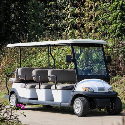 China 11 Passenger Electric Sightseeing Car 48V Trojan Battery /Curtis Controller for sale