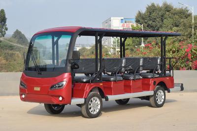 China Roter elektrischer Besichtigungs-Wagen für 14 Passagiere CER Zertifikat/Minigolf-Buggy zu verkaufen