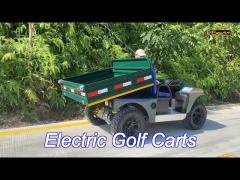 aluminum chassis electric golf carts with cargo lithium ion battery 150ah