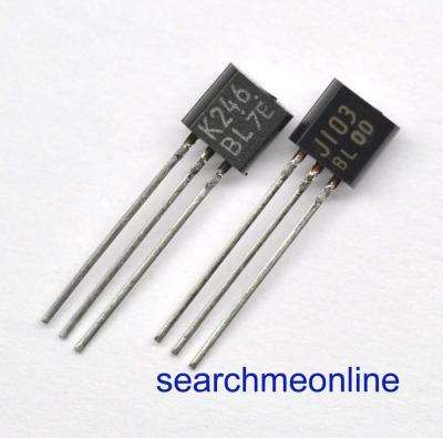 China 1pair 2SK246-BL 2SJ103-BL K246-BL J103-BL NEW Genuine TO-92 2SK246-BL Pulison IC Chips for sale