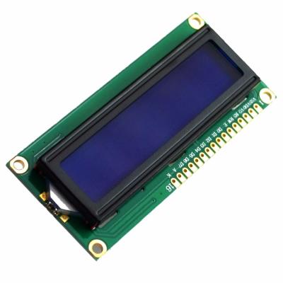 China LCD1602 LCD monitor 1602 screen blue 5V and white code for ARDUINOs LCD1602 LCD monitor module for sale