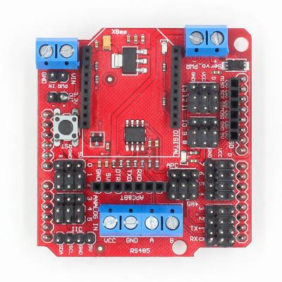 China Standard Panel Module RS485 V5 Funduino Sensor Shield V5 Xbee Expansion I/O Expansion Shield for sale