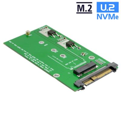 China Pulison ICs SFF-8639 NVME U.2 to NGFF M.2 M-Key PCIe SSD Adapter for Mainboard Replace NVME U.2 to M-Key PCIe SSD Adapter of NGFF M.2 for sale