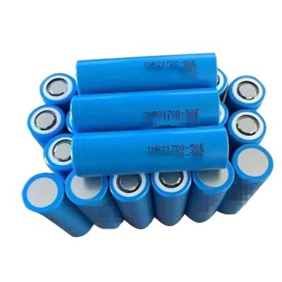 China Consumer Electronics Original 21700 50E 3.6V 5000mAh Li-ion Battery INR21700 50E 3.6V 5000mAh Rechargeable Lithium Ion Battery for sale