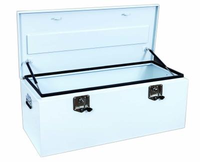 China 2 Handle Portable Metal Steel Best Tool Box For Truck Pick Up LX047 for sale