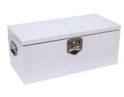 China Powder Coated Steel White Heavy Duty Storage Tool Boxes For Truck LX047 for sale