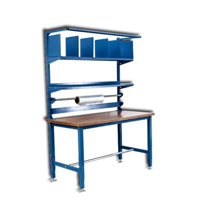 China Industrial Rack Packing Centers Adjustable Steel Workbenches for sale