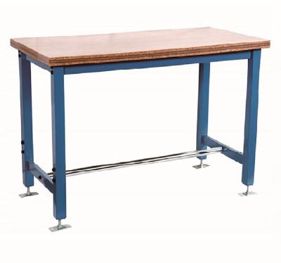 China Industrial Stand Height Heavy Duty Steel Adjustable Workbench In Workshop for sale