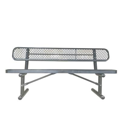 China Traditional Outdoor Garden Furniture Picnic Bench Park Bench With Back Used In Many Scenes for sale