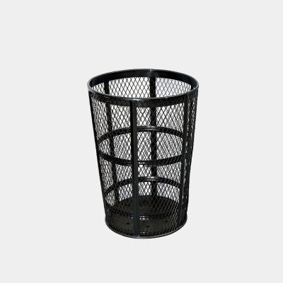 China High Quality Outdoor Wire Stocked Mesh Trash Can for sale