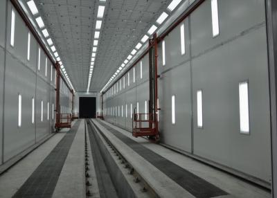 China Van de de Deurvrachtwagen van het rolblind van de het Voertuigverf de Cabine Downdraft met Werkend Platform Te koop