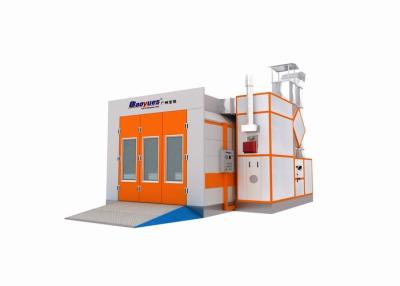 China Heat Recuperation Standard Paint Spray Booth , Car Painting Chamber With LED Light for sale