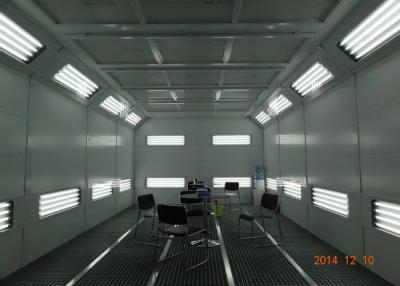 China Coated Panel Car Spray Booth Air Flow Electric Controlled With Heat Recovery System for sale