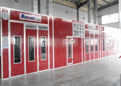 China Industrial Lacquer Spray Booth , Spray Bake Booth For Vehicle Painting Drying for sale