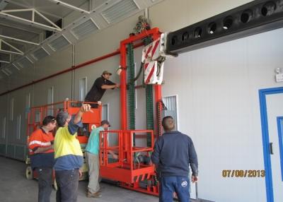 China Pulverize o luxo da cabine de pulverizador 66KW do caminhão do revestimento com amortecedor pneumático à venda