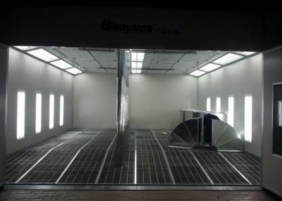 China Inner Ramp High Precision Automotive Paint Booth Plans Auto Paint Room for sale