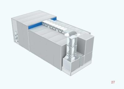 China Berufsmöbel/LKW halb Downdraft-Spray-Stand mit ENV-Platten-Dach zu verkaufen