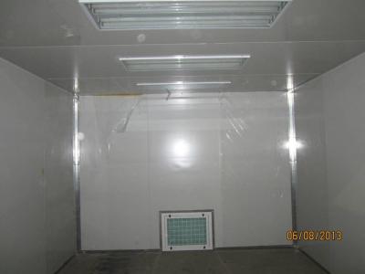 China Automotive Paint Mixing Booth , Paint Booth Mixing Room EPS Wall Panel for sale