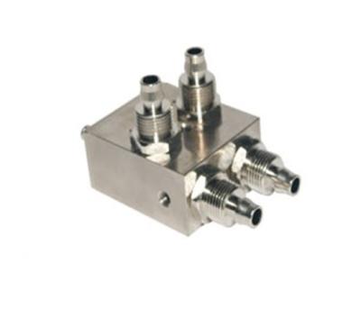 China Dual Master Shut - off Dental Valves with Large Flow for dental unit master water and air for sale